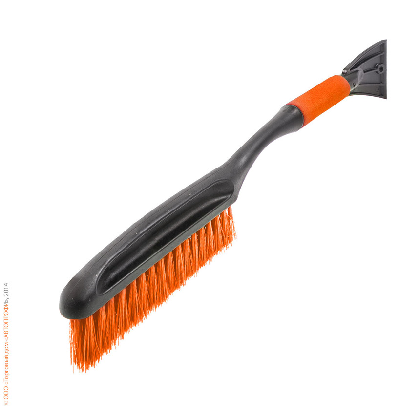 Щетка для снега "AUTOPROFI" SB-1447 BK/ORANGE