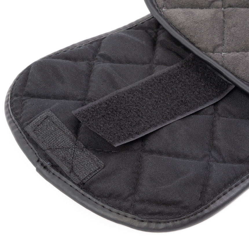 Комплект универсальных накидок на передние сиденья "CarPerformance", 2 шт., алькантара CP-210A D.GY