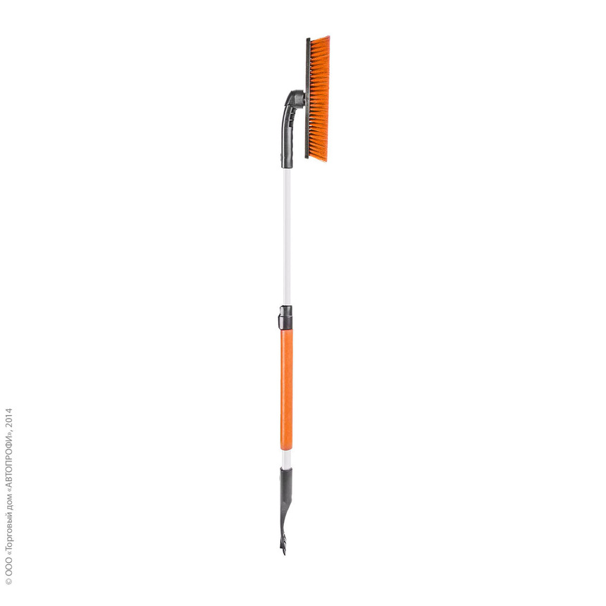 Щетка для снега "AUTOPROFI" SB-1461 BK/ORANGE