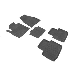 Резиновые коврики с высоким бортом для Haval H2 2014- / 86466