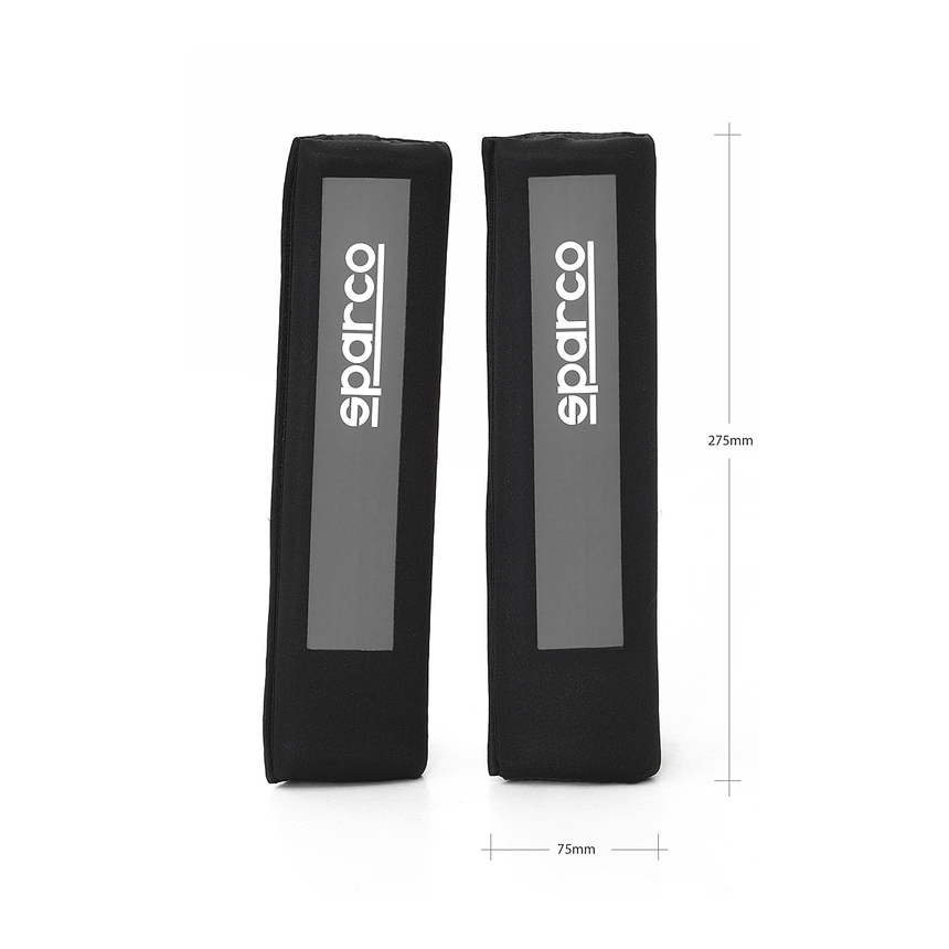 Накладки на ремень "SPARCO", серия "Racing" SPC/RCN-0205 BK/GY