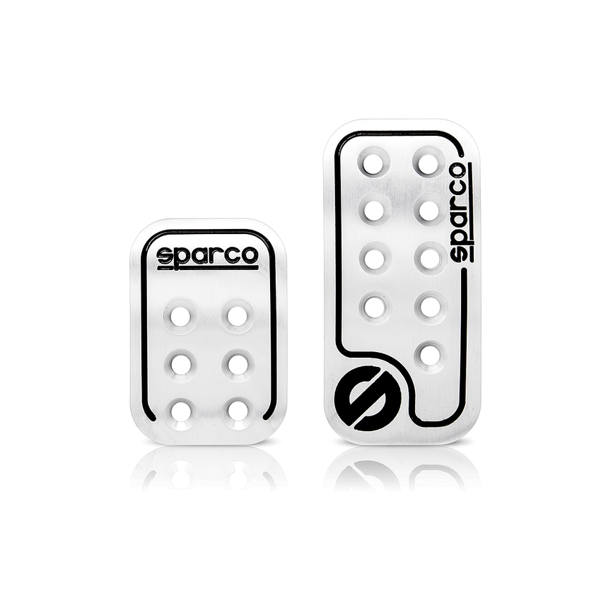 Накладки на педали "SPARCO", серия  "Racing" SPC/PD-RCN AL/BK (2)