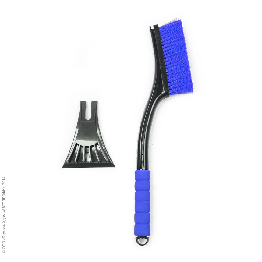Щетка для снега "AUTOPROFI" SB-1444 BK/BL