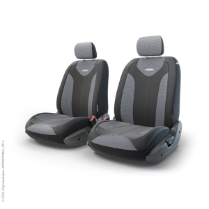Чехлы на сиденья трансформеры MATRIX передний ряд TRS/MTX-001G BK/D.GY