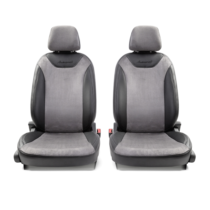 Чехлы на сиденья модельные алькантара VOLKSWAGEN Polo-5 (2009+) POL-5Sd(09+)40-60 A BK/D.GY