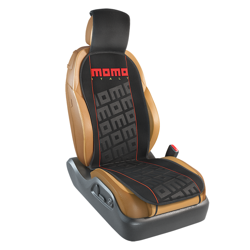Накидка на сиденье "MOMO", серия "TUNING", MOMO-102 BK/RD