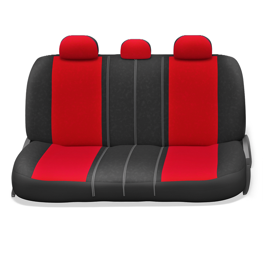 Чехлы на сиденья универсальные GENERATION GEN-1105 BK/RD (M)