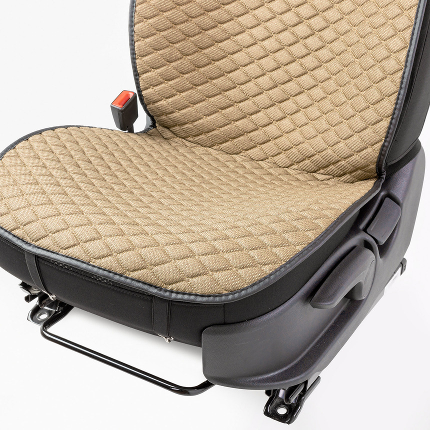 Накидки на передние сиденья "Car Performance", 2 шт., fiberflax CUS-1032 BE