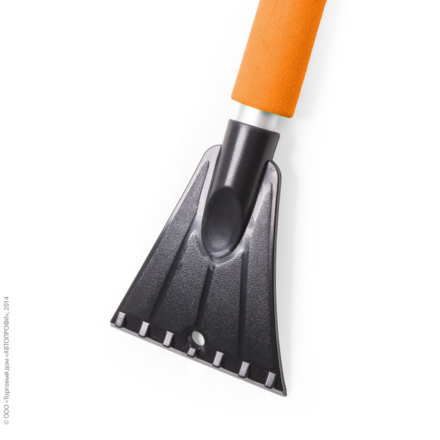 Щетка для снега "AUTOPROFI" SB-1454 BK/ORANGE