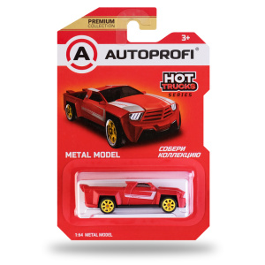 Машинка коллекционная 1:64, Серия HOT TRUCKS, TRU-001 TRU-001 RD Машинка коллекционная 1:64, Серия HOT TRUCKS, TRU-001 TRU-001 RD