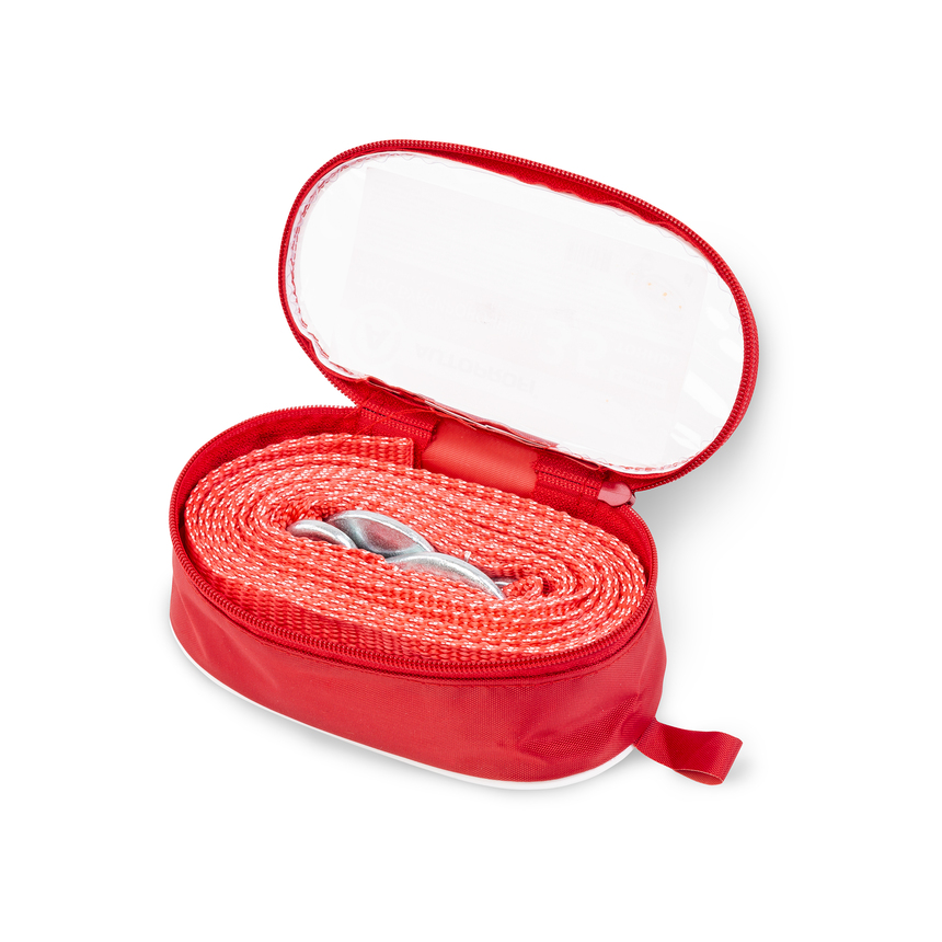 Трос буксировочный ленточный "AUTOPROFI" 3,5 т, 5 м, 2 крюка, сумка TRL-35/1