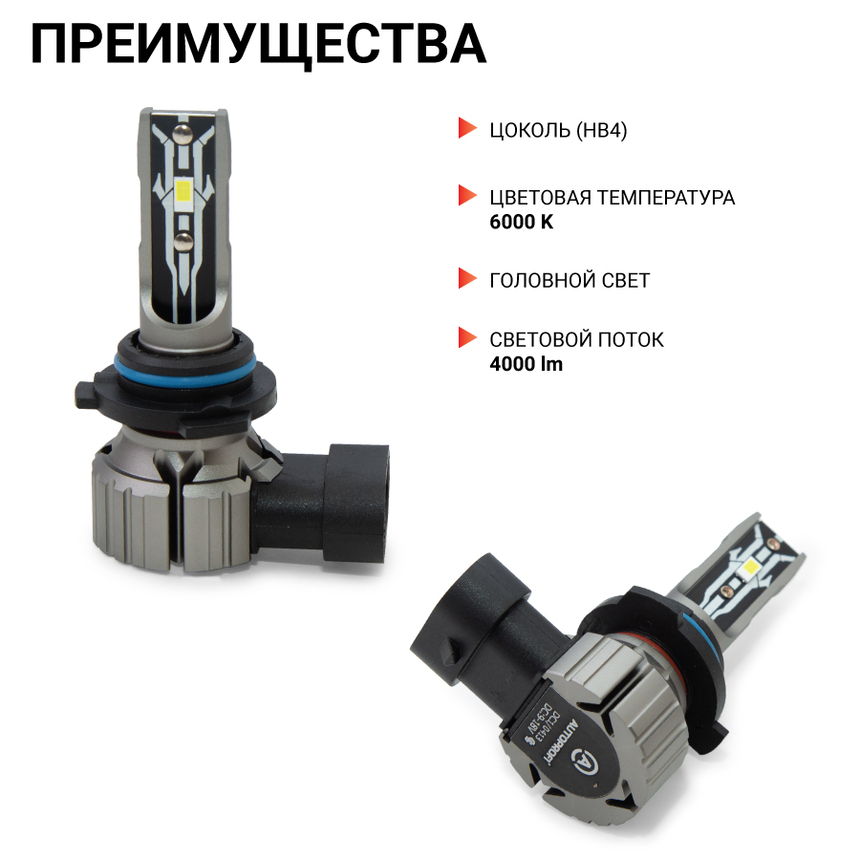 Лампа светодиодная X2-HB4 Лампа светодиодная X2-HB4