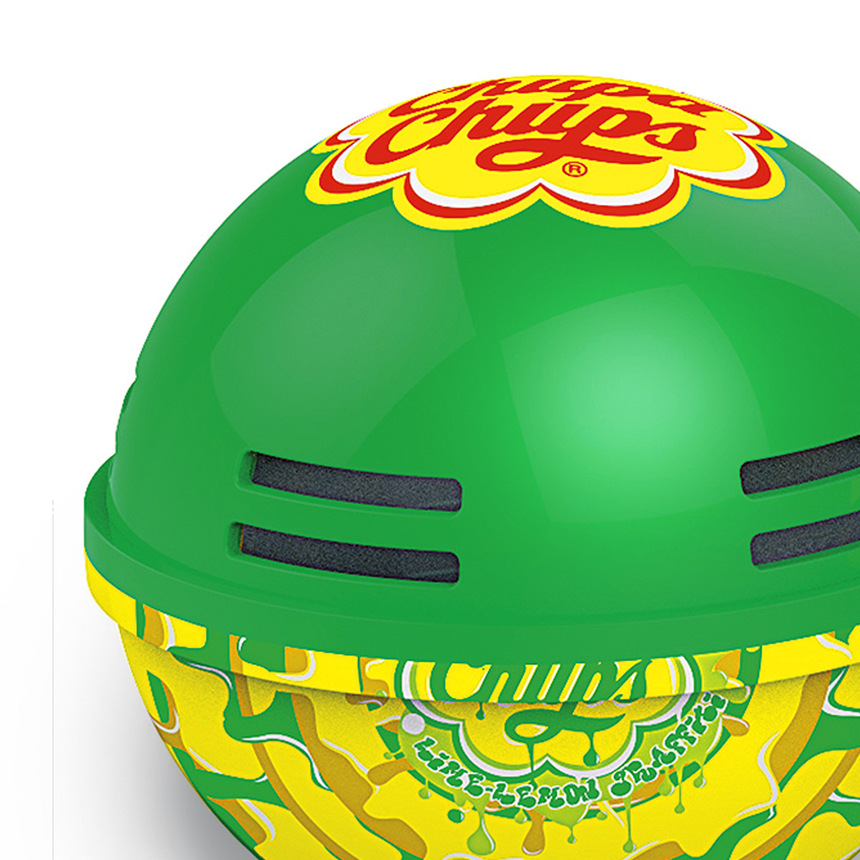 Ароматизатор воздуха "Chupa Chups" на панель приборов (Лайм-лимон) CHP602