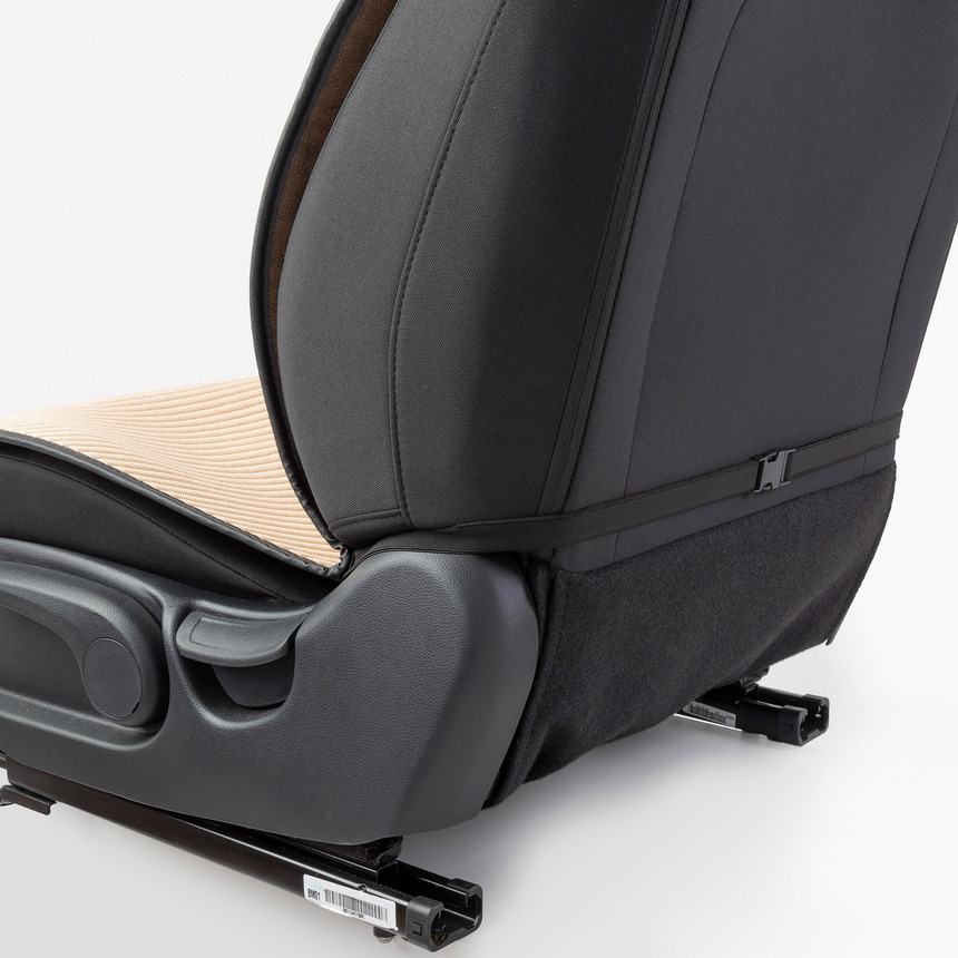 Накидки на передние сиденья "Car Performance", 2 шт., fiberflax CUS-1042 BE