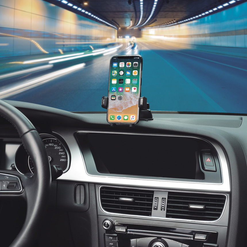 Универсальный автомобильный держатель KODAK с раздвижным фиксатором PH200 Универсальный автомобильный держатель KODAK с раздвижным фиксатором PH200