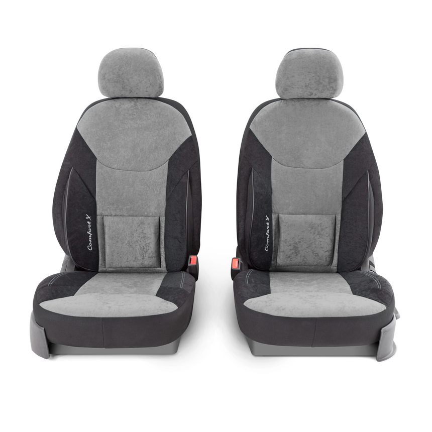 Чехлы на сиденья универсальные COM-1505VF BK/D.GY