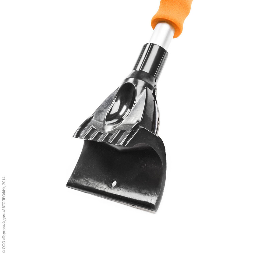Щетка для снега "AUTOPROFI" SB-1455 BK/ORANGE