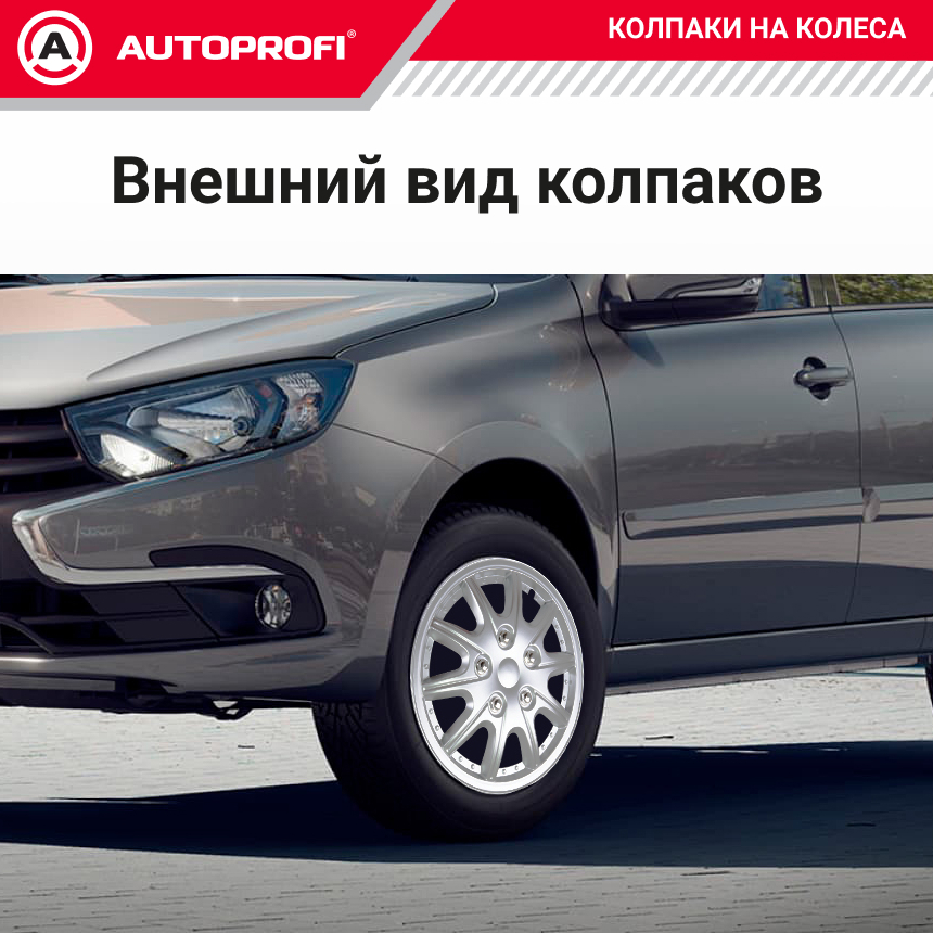 Колпаки на колёса AUTOPROFI WC-2025 SILVER (15)