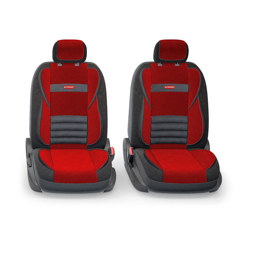 Чехлы на сиденья универсальные MULTI COMFORT MLT-1105 BK/RD (M)