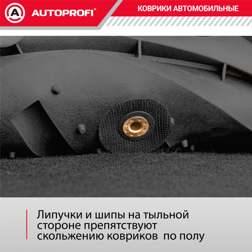 Коврики автомобильные AUTOPROFI TER-500i BK