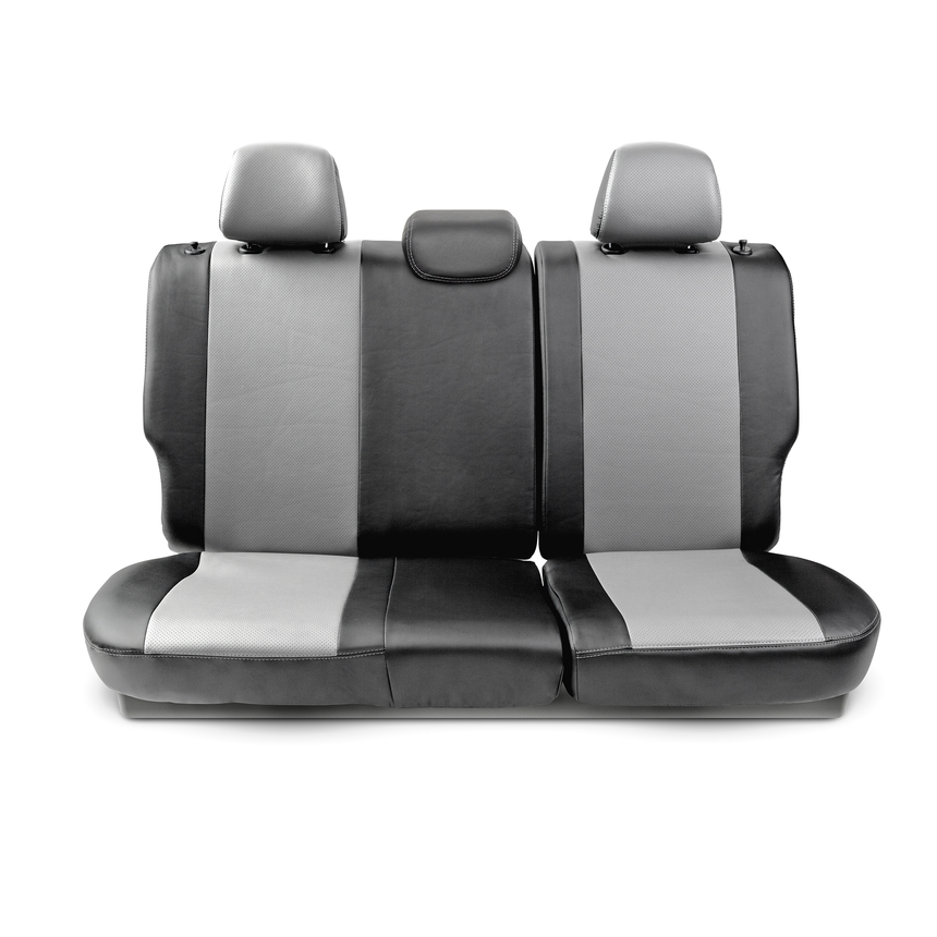 Чехлы на сиденья модельные экокожа VOLKSWAGEN Polo-5 (2009+) POL-5Sd(09+)40-60 G BK/D.GY
