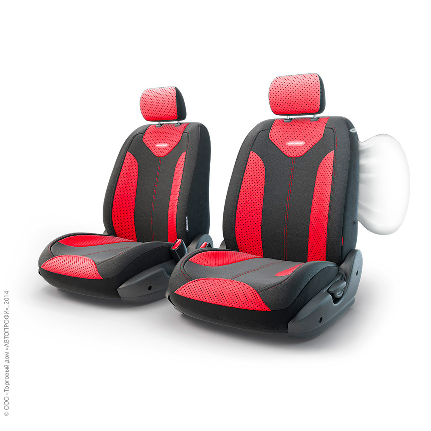 Чехлы на сиденья трансформеры MATRIX передний ряд TRS/MTX-001G BK/RD Чехлы на сиденья трансформеры MATRIX передний ряд TRS/MTX-001G BK/RD