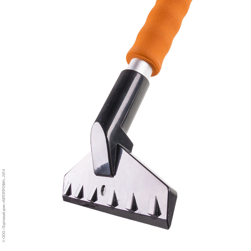 Щетка для снега "AUTOPROFI" SB-1457 BK/ORANGE