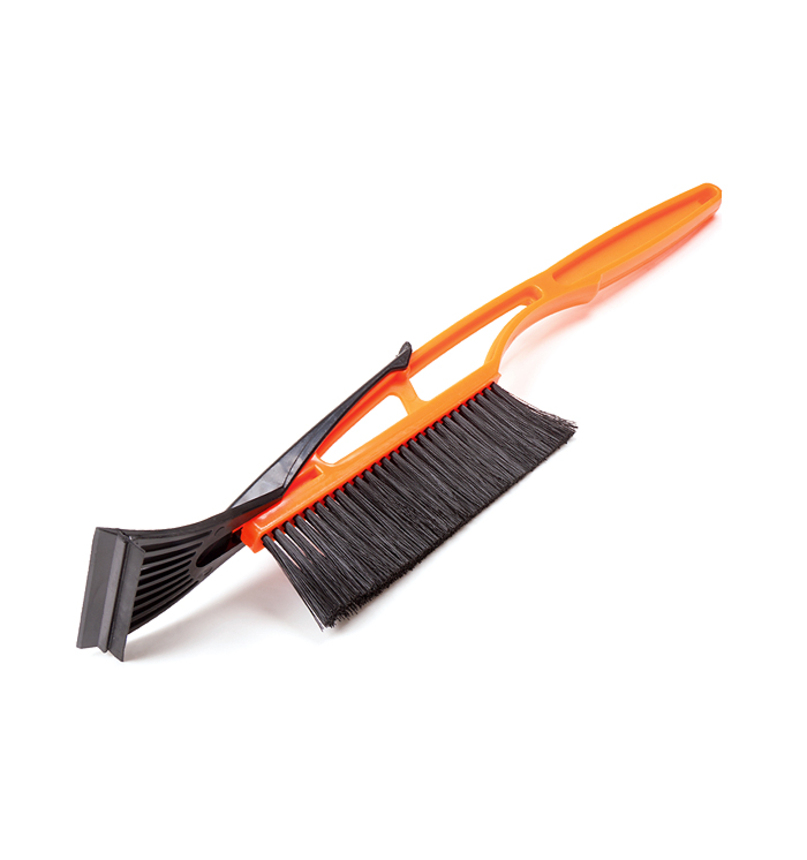Щётка для снега, со съёмным скребком, 53 см SB-1040 BK/ORANGE