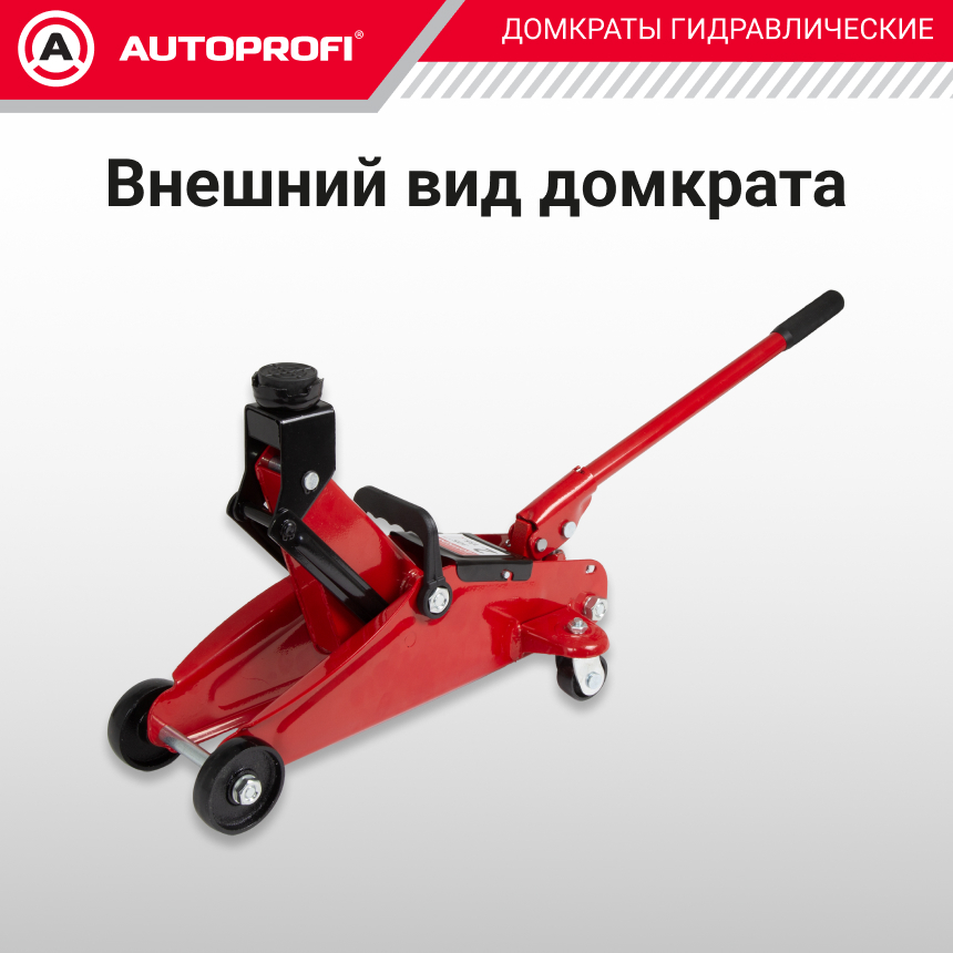 купить Домкрат гидравлический в кейсе (2 тонны) AUTOPROFI DP-20R K Домкрат гидравлический в кейсе (2 тонны) AUTOPROFI DP-20R K