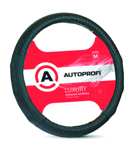Кожаная оплётка руля AUTOPROFI AP-1040 BK (M) Кожаная оплётка руля AUTOPROFI AP-1040 BK (M)