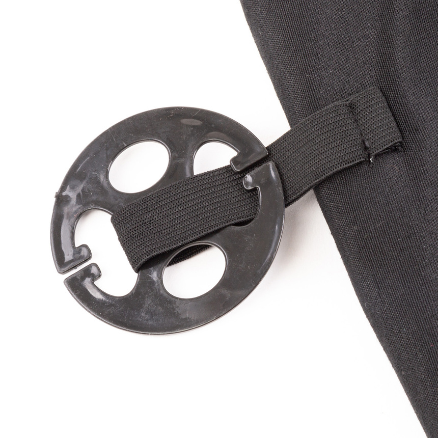 Комплект универсальных накидок на передние сиденья "CarPerformance", 2 шт., алькантара CP-210A BK