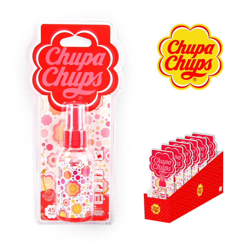 Ароматизатор воздуха "Chupa Chups" спрей (Вишня) CHP203