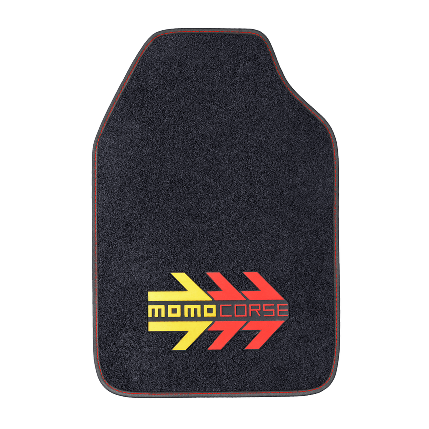 Коврики автомобильные "MOMO", серия "MOMO CORSE" MOMO-404 BK