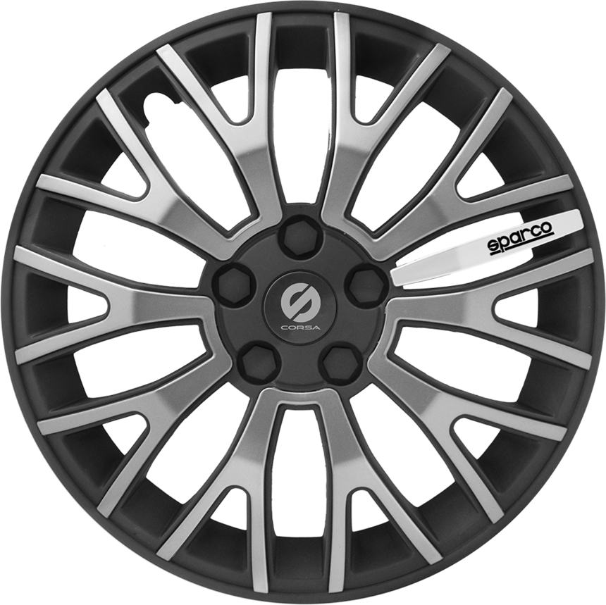 Колпаки на колёса SPARCO SPC/WC-1350U BK/GUN METAL (13)