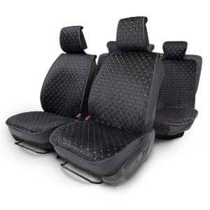 Каркасные накидки на весь салон автомобиля CarPerformance, 5 шт. CUS-2015 BK/GY