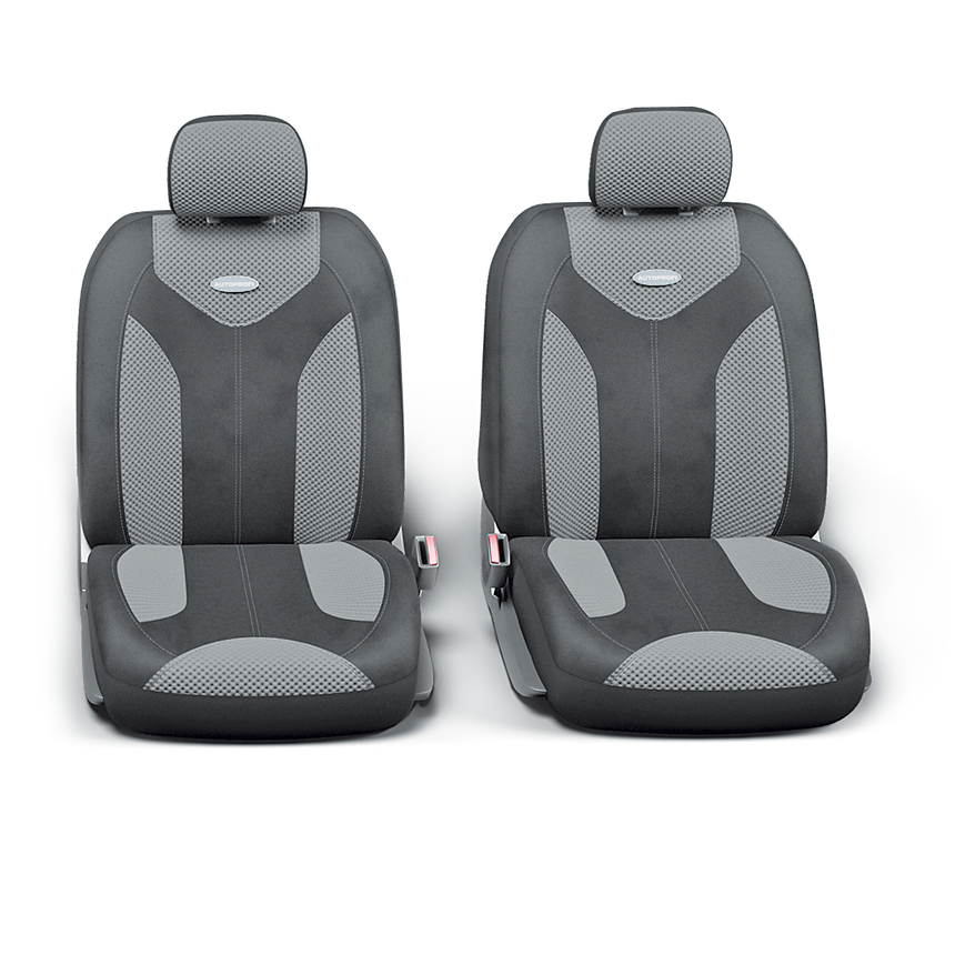 Чехлы на сиденья универсальные MATRIX MTX-1105 BK/D.GY (M)