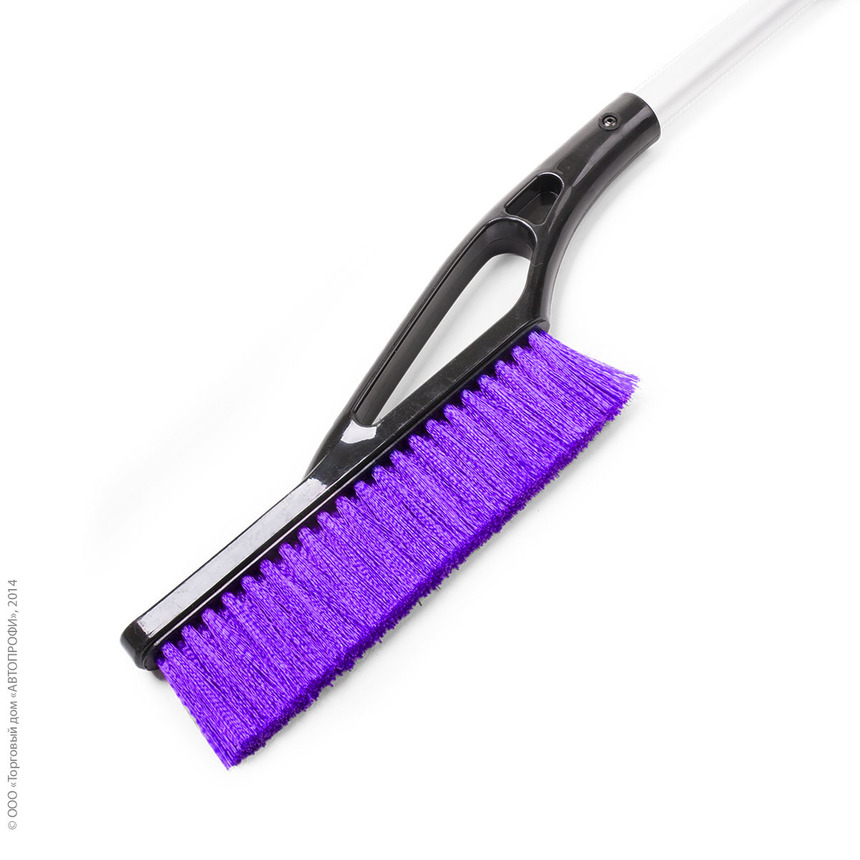 Щетка для снега "AUTOPROFI" SB-1453 BK/VIOLET