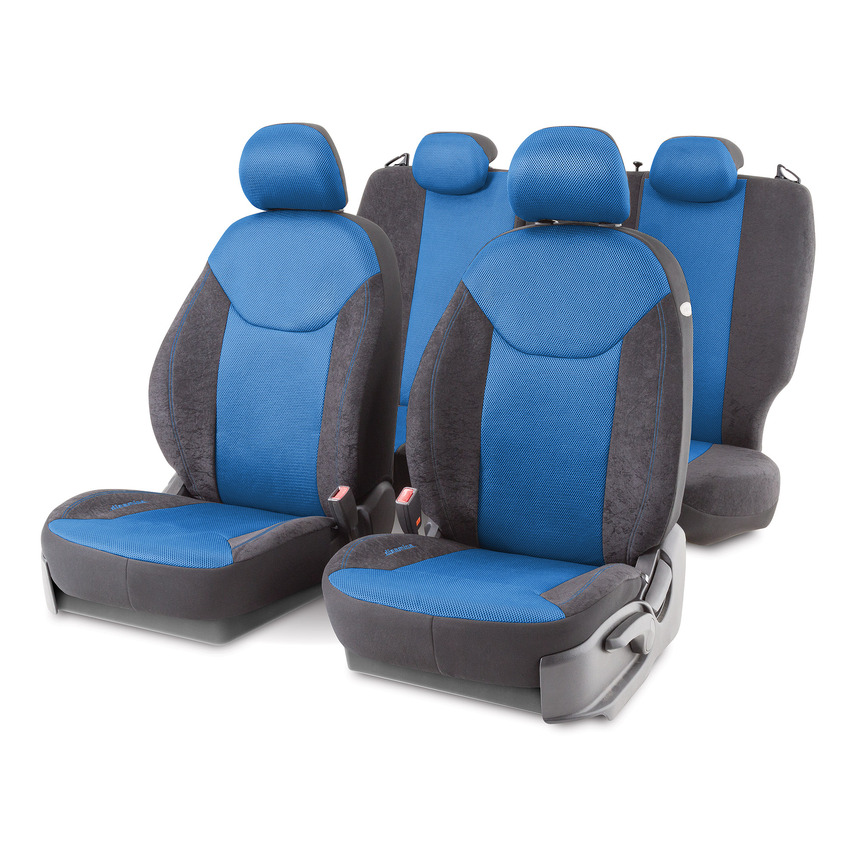 Чехлы на сиденья универсальные DIN-1505VM BK/BL
