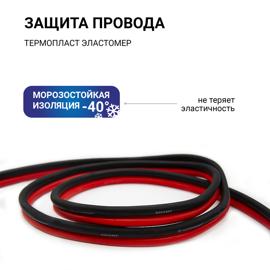 Провода прикуривания Аллигатор BC-600 Провода прикуривания Аллигатор BC-600