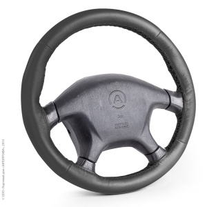 Оплётка для перетяжки руля AUTOPROFI SAM-200 BK (M) Оплётка для перетяжки руля AUTOPROFI SAM-200 BK (M)