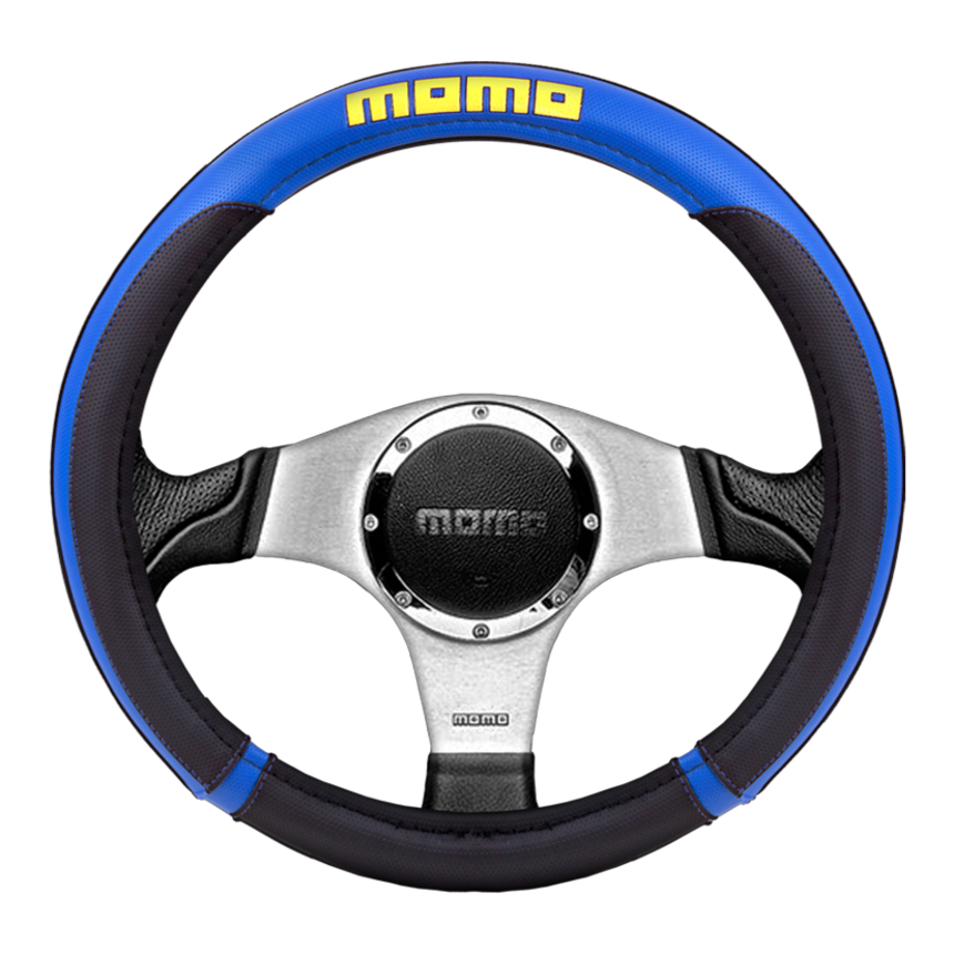 Оплетка руля MOMO MOMO-301 BK/BL