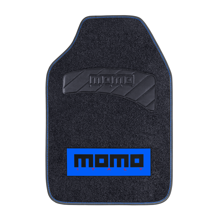 Коврики автомобильные "MOMO", серия "SPORT" MOMO-401 BK/BL