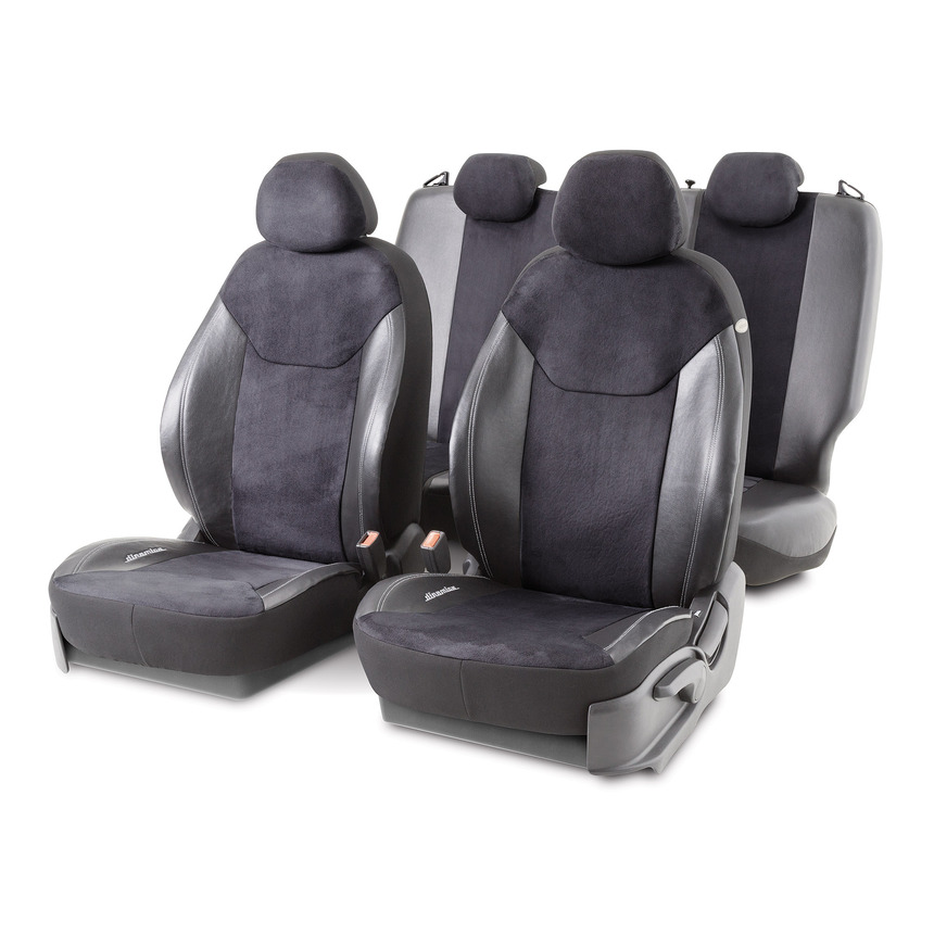 Чехлы на сиденья универсальные DIN-1505GA BK/BK
