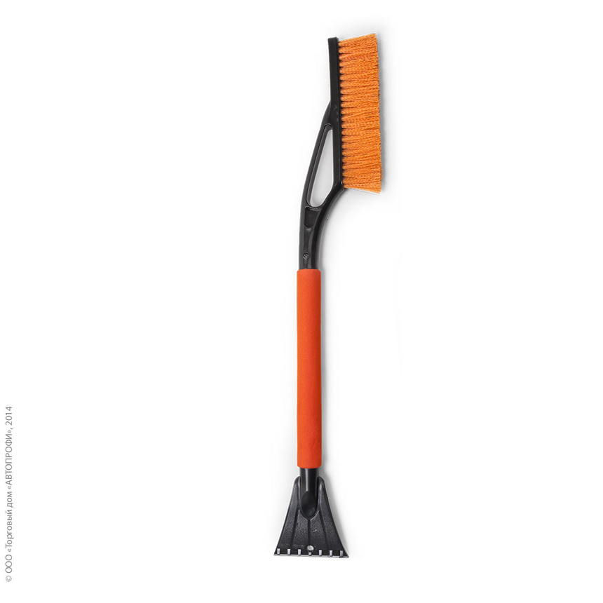 Щетка для снега "AUTOPROFI" SB-1448 BK/ORANGE