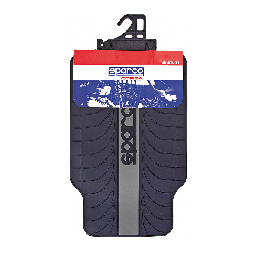 Ковры автомобильные "SPARCO", серия "Racing" SPC/RCN-504 BK/GY