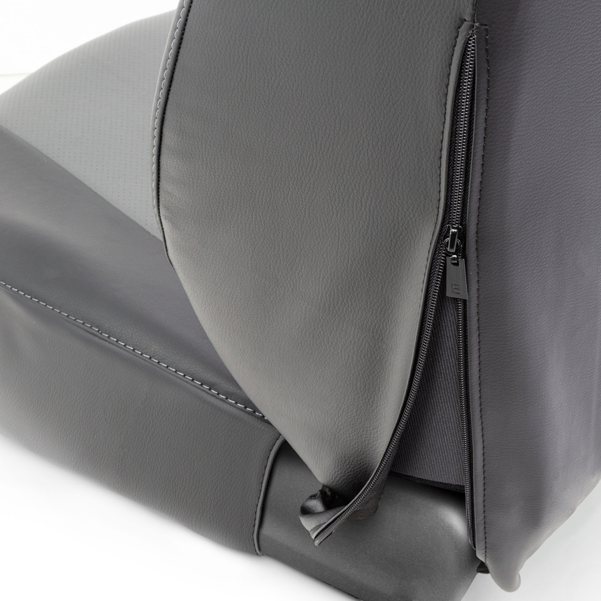 Чехлы на сиденья универсальные GALLANT алькантара GAL-1505 AF BK/D.GY