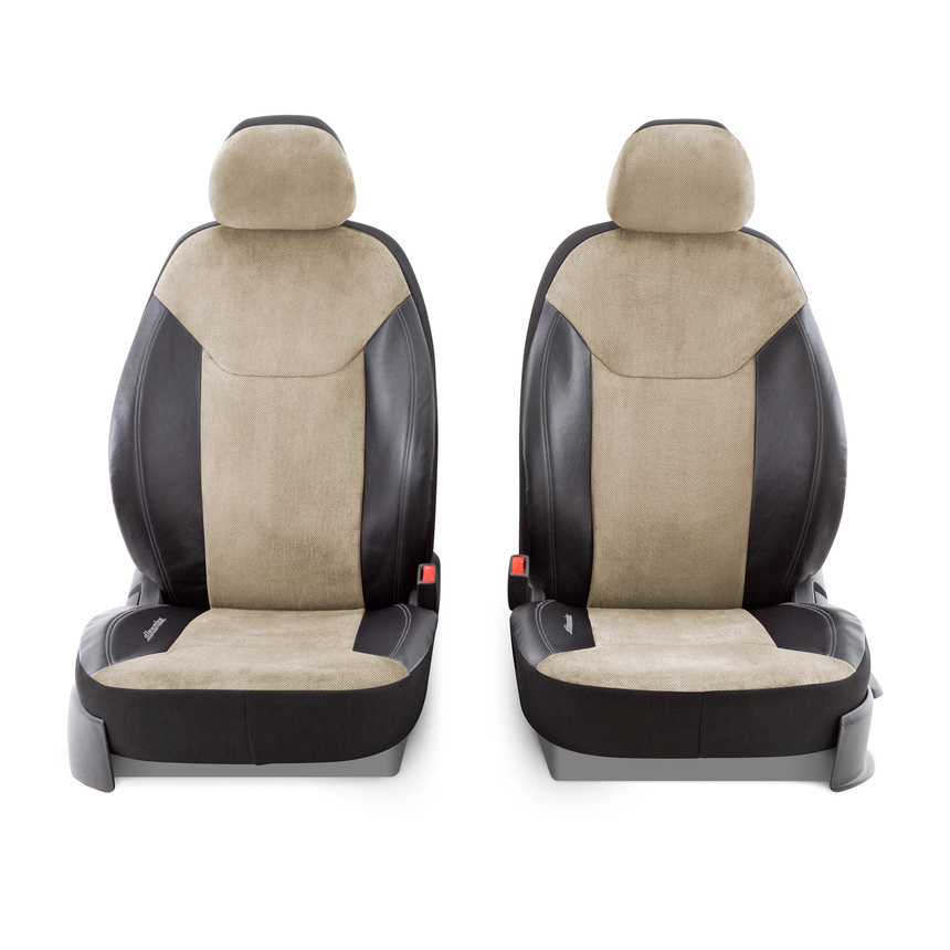 Чехлы на сиденья универсальные DIN-1505GK BK/BE