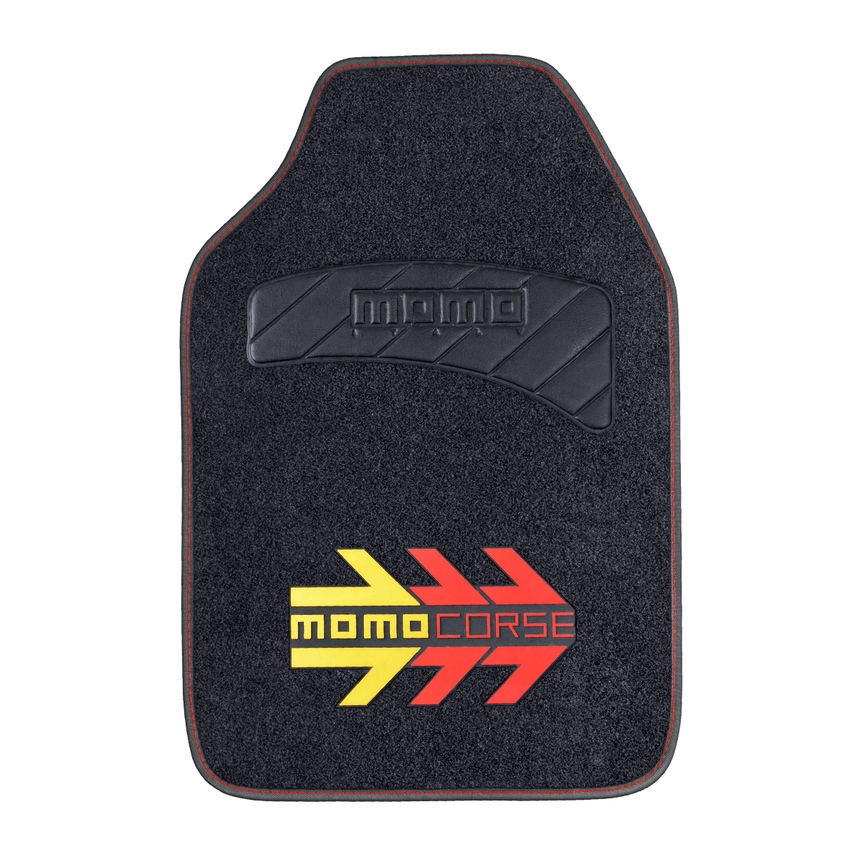 Коврики автомобильные "MOMO", серия "MOMO CORSE" MOMO-404 BK