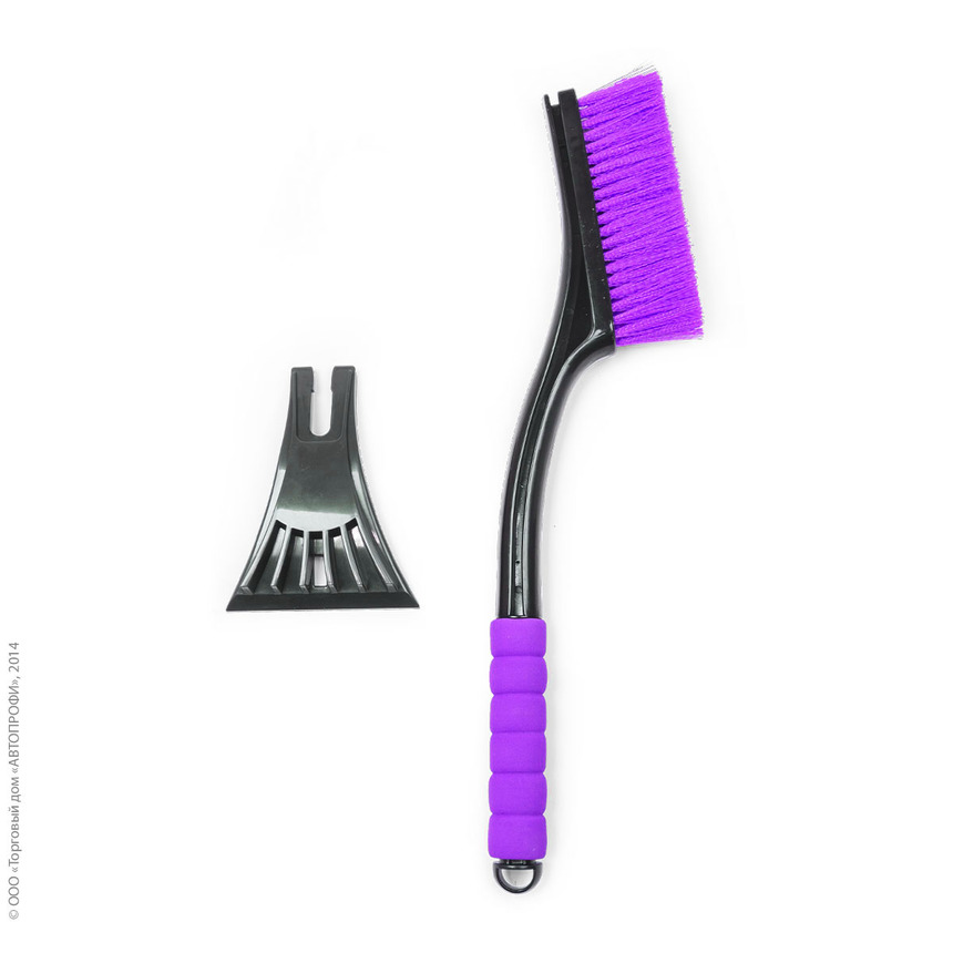 Щетка для снега "AUTOPROFI" SB-1444 BK/VIOLET Щетка для снега "AUTOPROFI" SB-1444 BK/VIOLET