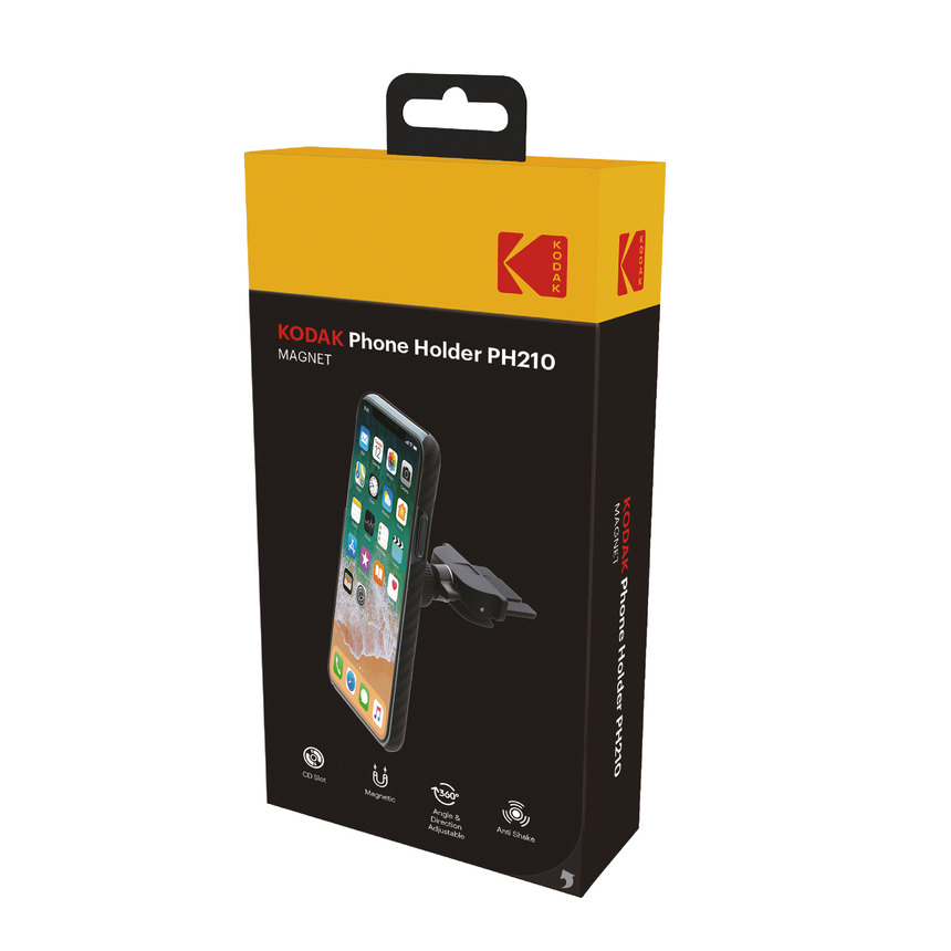 Универсальный автомобильный держатель KODAK магнитный PH210